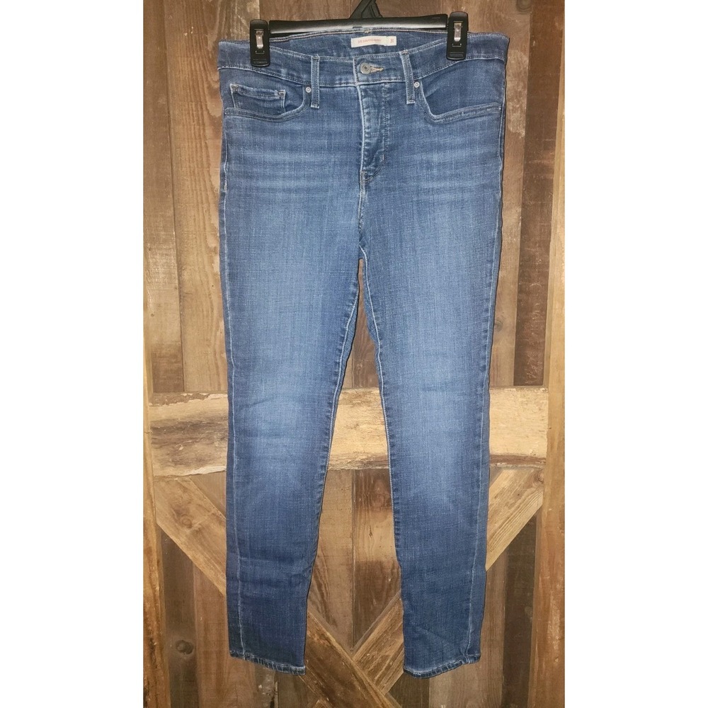 Levi's 311 Shaping Skinny Jeans Women's Size 31 Blue Denim Western Workwear
